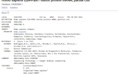 Homo sapiens E2A-PBX1 fusion protein mRNA, partial cds