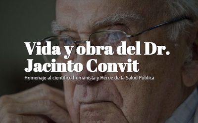 Conmemoración del 102 aniversario del natalicio del Dr. Jacinto Convit